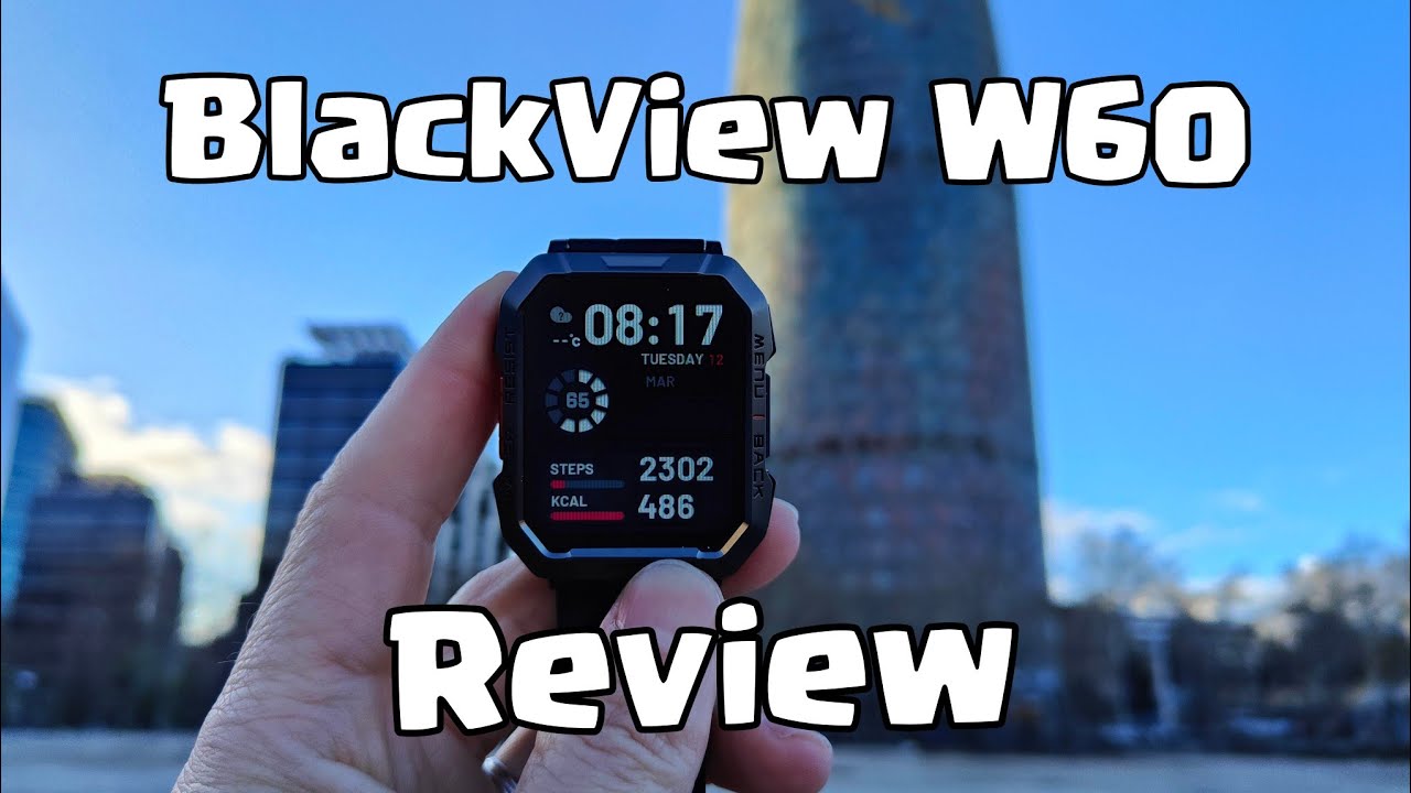 BlackView W60📈, Review del reloj outdoor de la Marca con linterna 🔦 incluida!