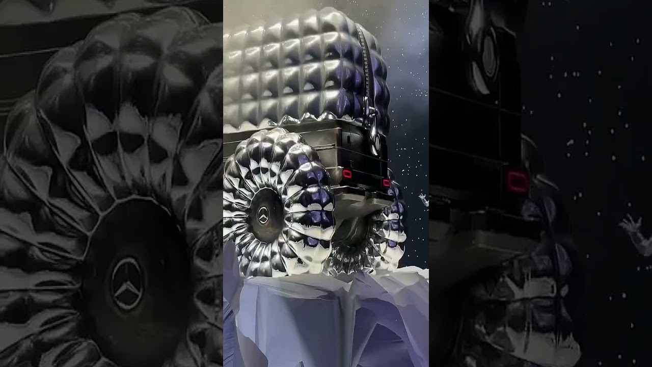 Unique Collaboration: Unveiling the Mercedes Benz X Moncler 1 of 1 Art Piece!