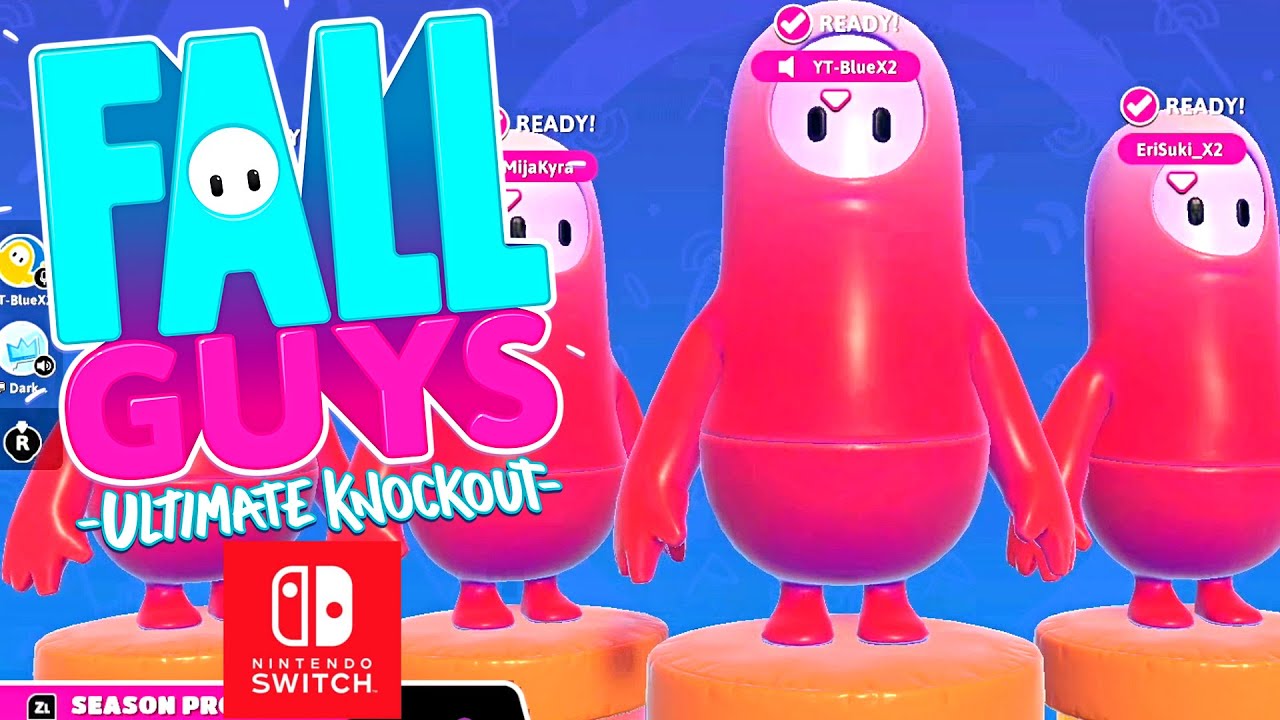 Fall Guys Free 2 Play Nintendo Switch Online Squad Gameplay #40