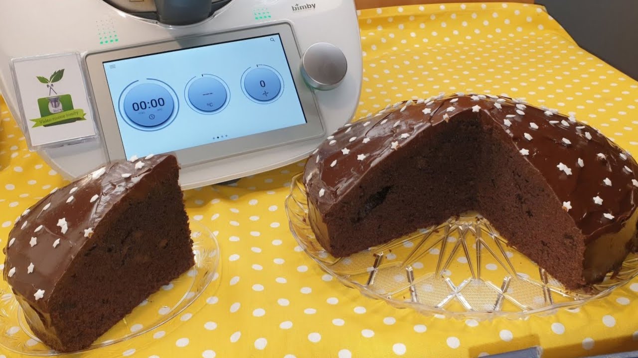 Torta soffice al cioccolato e pan di stelle per bimby TM7 TM6 TM5 TM31 TM21
