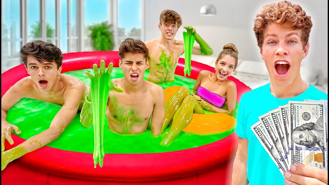 LAST TO LEAVE SLIME PIT WINS $10,000!