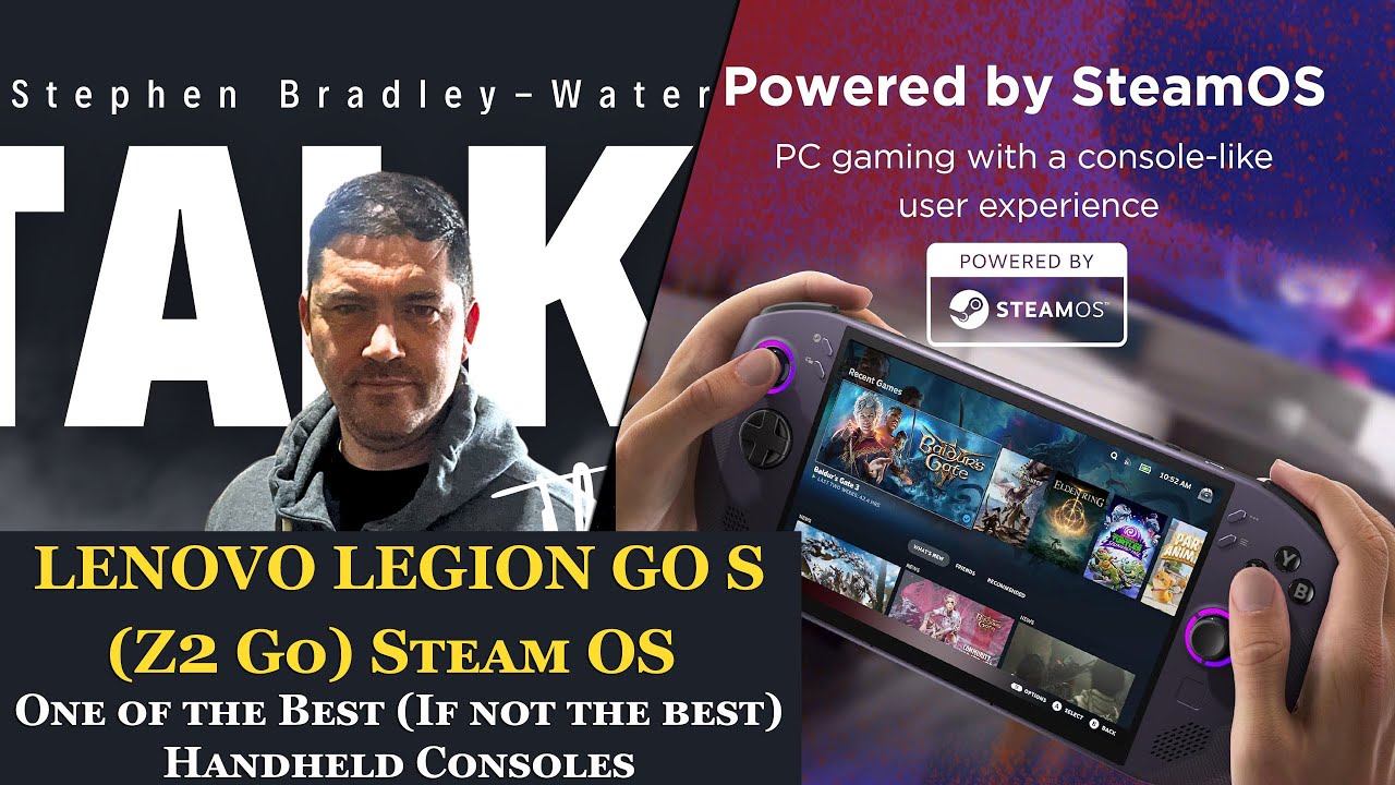 LENOVO LEGION GO S 1TB (Z2 Go) Steam OS: One of the Best (If not the best) Handheld Consoles