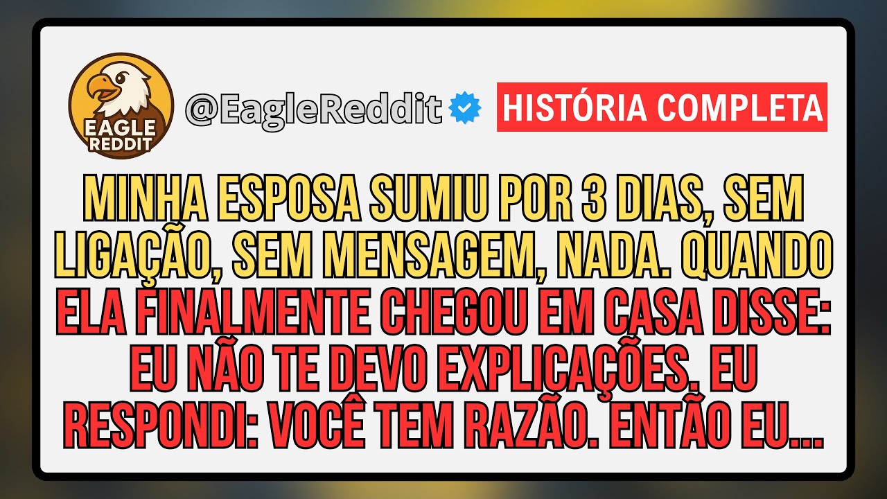 Minha Esposa Desapareceu Por Três Dias — Sem Uma Única Mensagem. Quando Finalmente Entrou Pela Porta