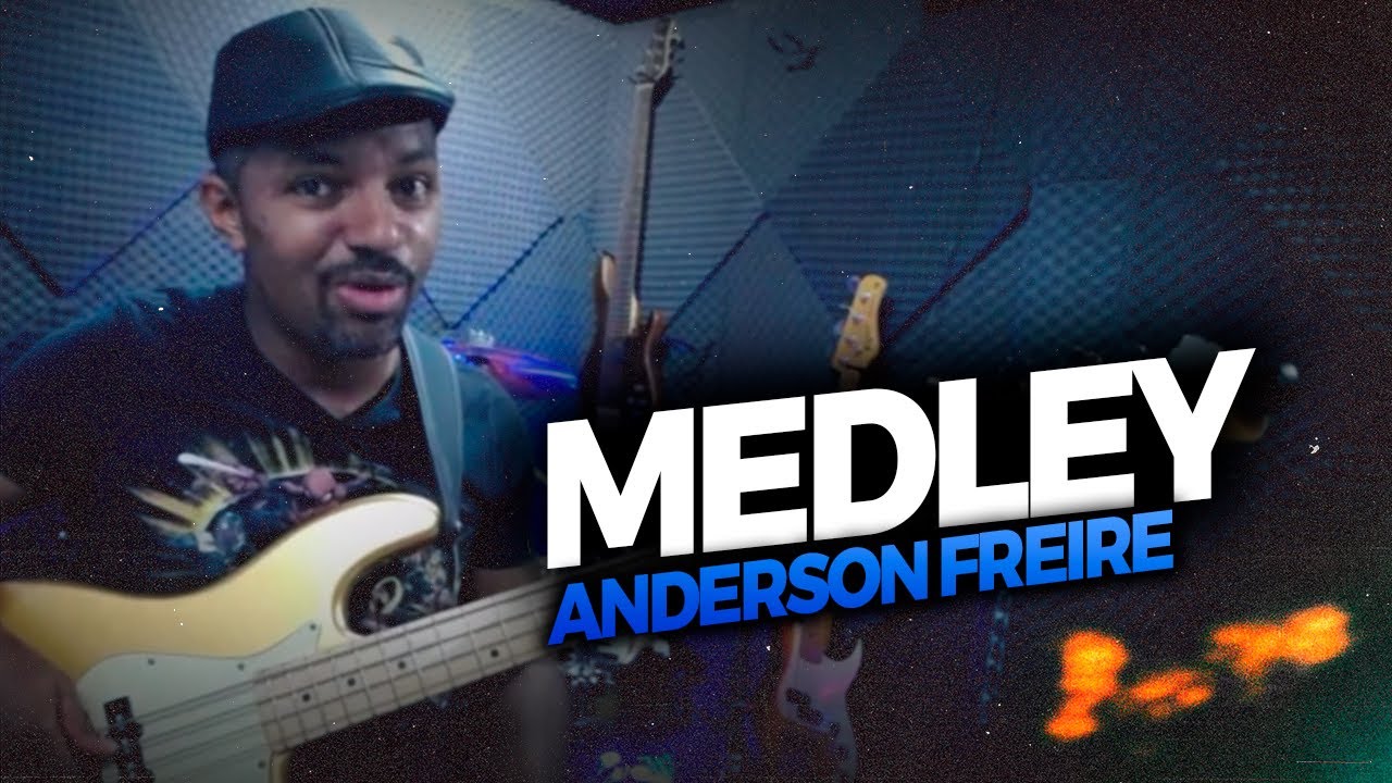 Medley INTRO Anderson Freire VIDEO AULA de BAIXO Por @kakabassoficial Baixo gospel