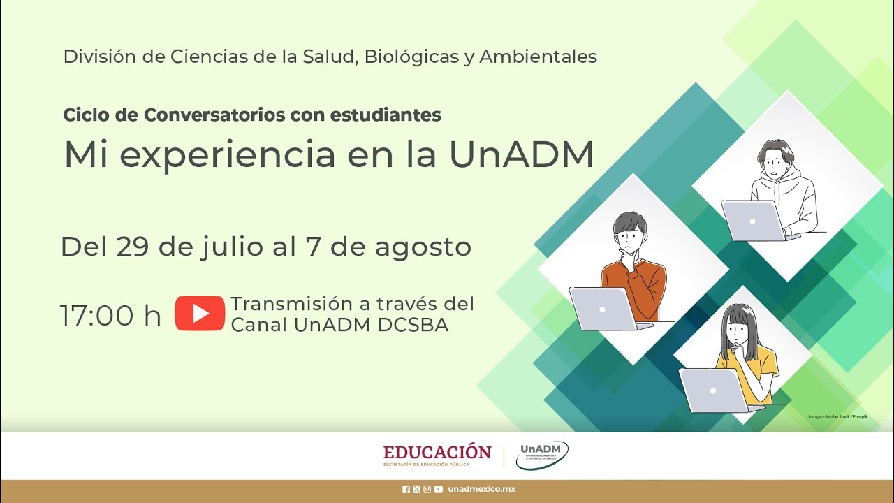 Mi experiencia en la UnADM. Sesión 2: Nutrición Aplicada