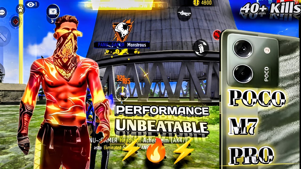 POCO M7 PRO 5G MOBILE GAMEPLAY 👽 