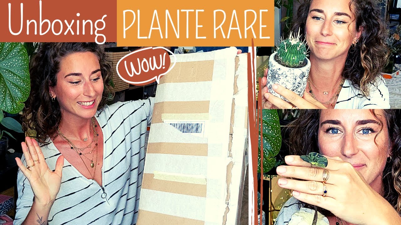UNBOXING de folie spécial PLANTES RARES !!  ❤