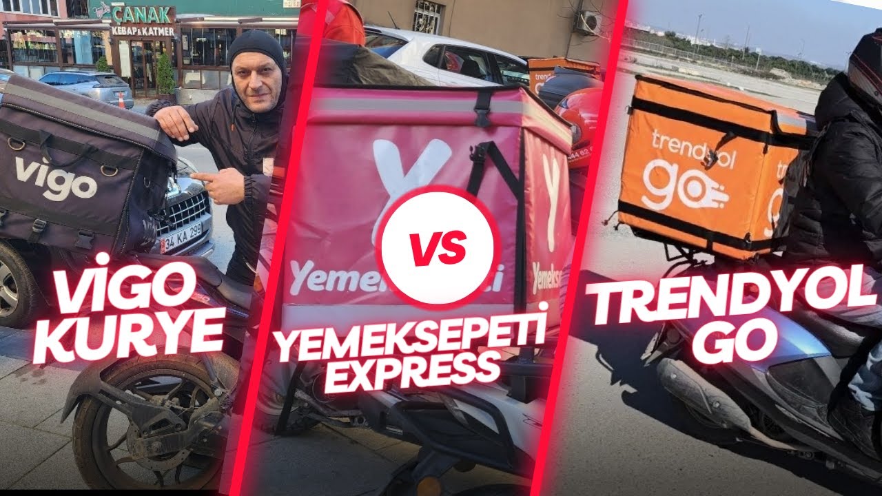 VİGO KURYE Mİ ?| YEMEKSEPETİ EXPRESS Mİ ? | TRENDYOL GO MU ?