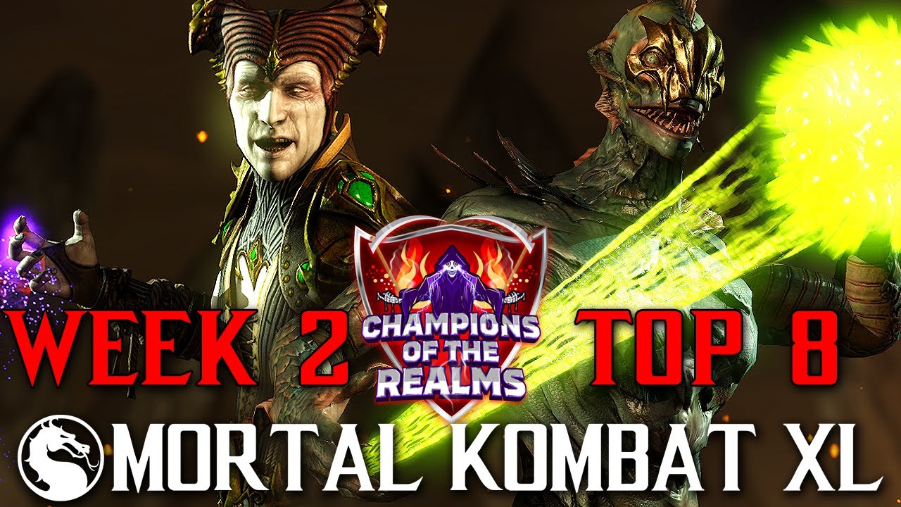 Champions of the Realms: MKX Week 2 TOP 8 - Tournament Matches
