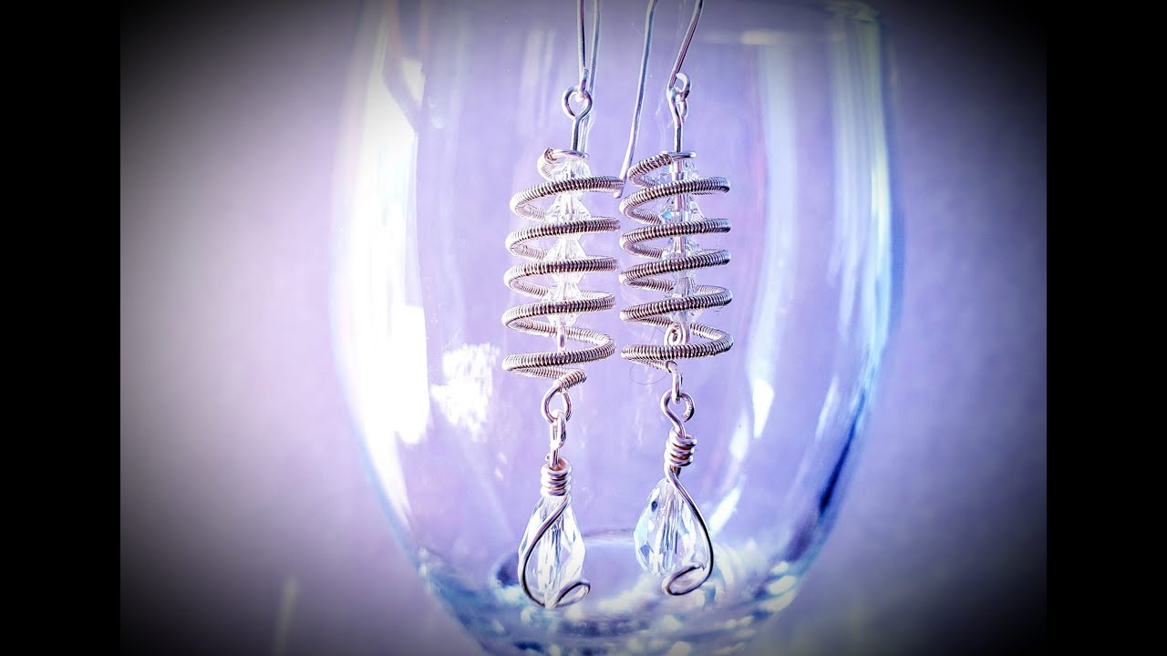 Coiled Spring Earrings #2 - Cheryl St. Pierre