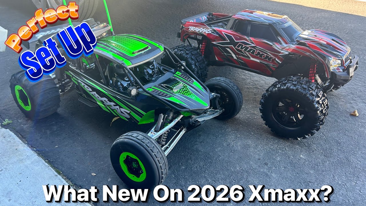 Распаковка нового Traxxas Xmaxx 2026 года. Чем он отличается и как я его настроил.