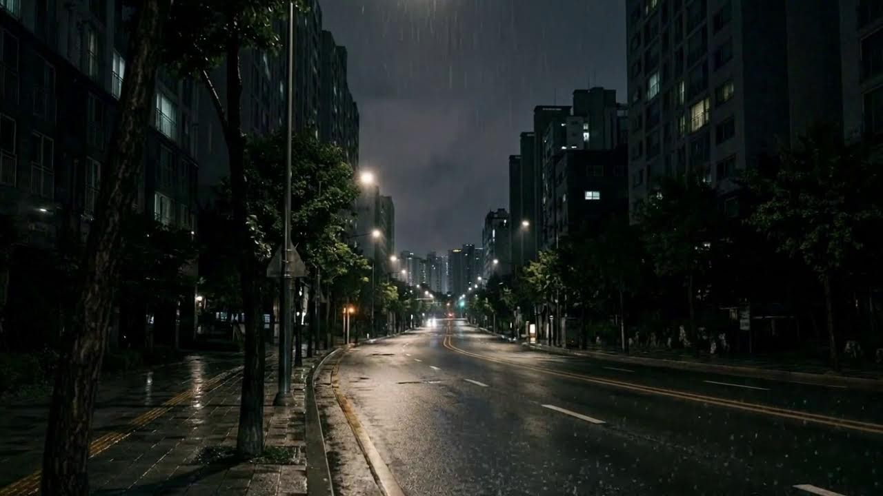 잠 못 드는 밤, 빗소리와 함께 편안한 휴식을 | #빗소리 #빗소리ASMR