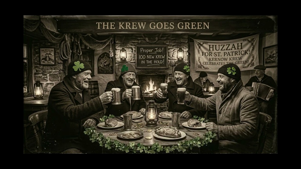 Saint Patrick's Day Tribute - Oh Ireland - The Kernow Krew - Official Lyric Video