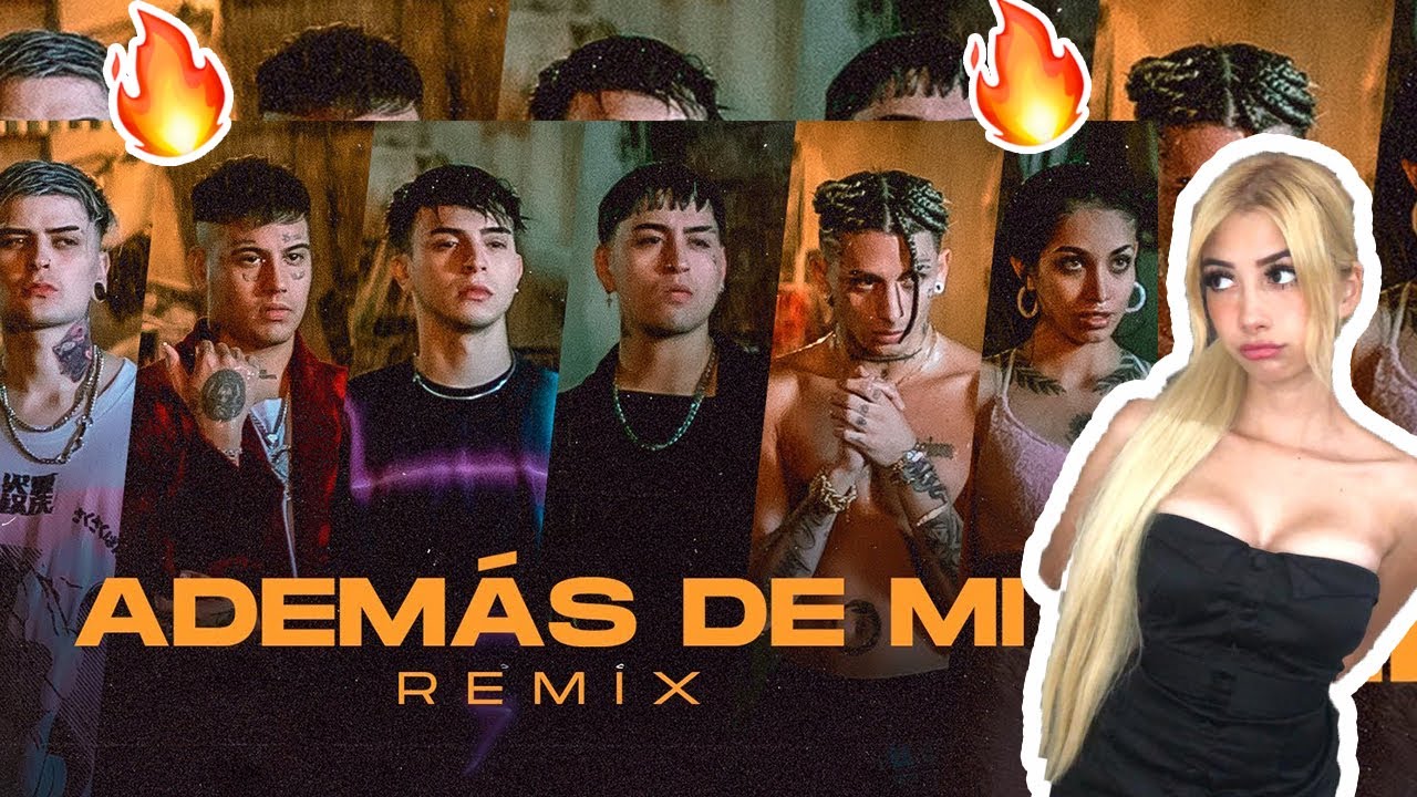 REACCION A ADEMAS DE MI REMIX - Rusherking, Tiago PZK, KHEA, LIT Killah, Duki, Maria Becerra