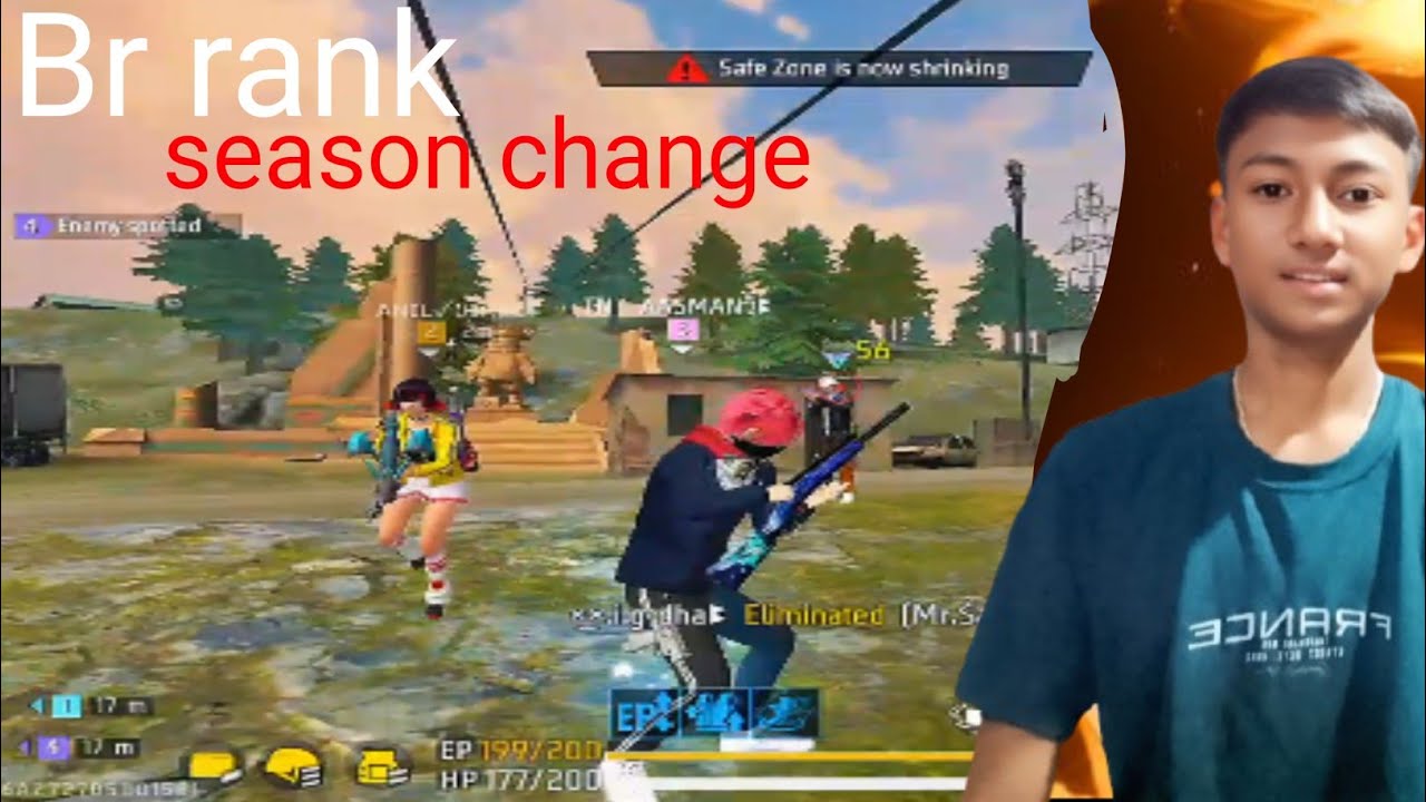 Br rank season change heroic complete ✅ gameplay 😯 l free fire 