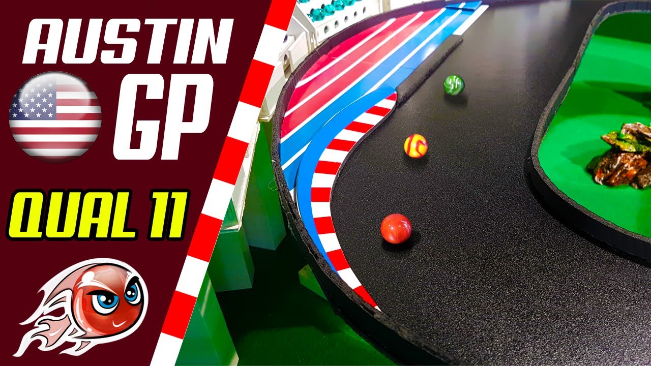 Marble Circuits: Qualifying Q11 AUSTIN GP - Marble racing