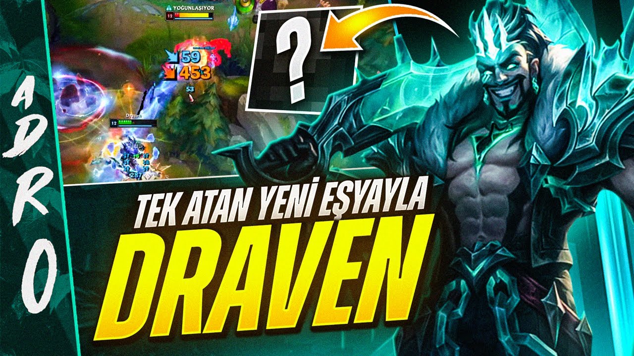 YENİ EŞYALARLA TEK ATAN BARZO DRAVEN