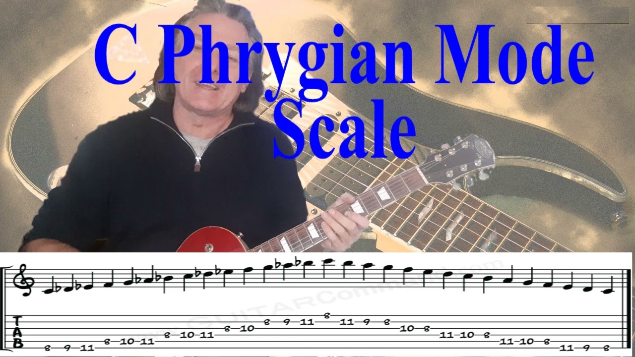 C Phrygian Mode Scale for Grades 6, 7 and 8