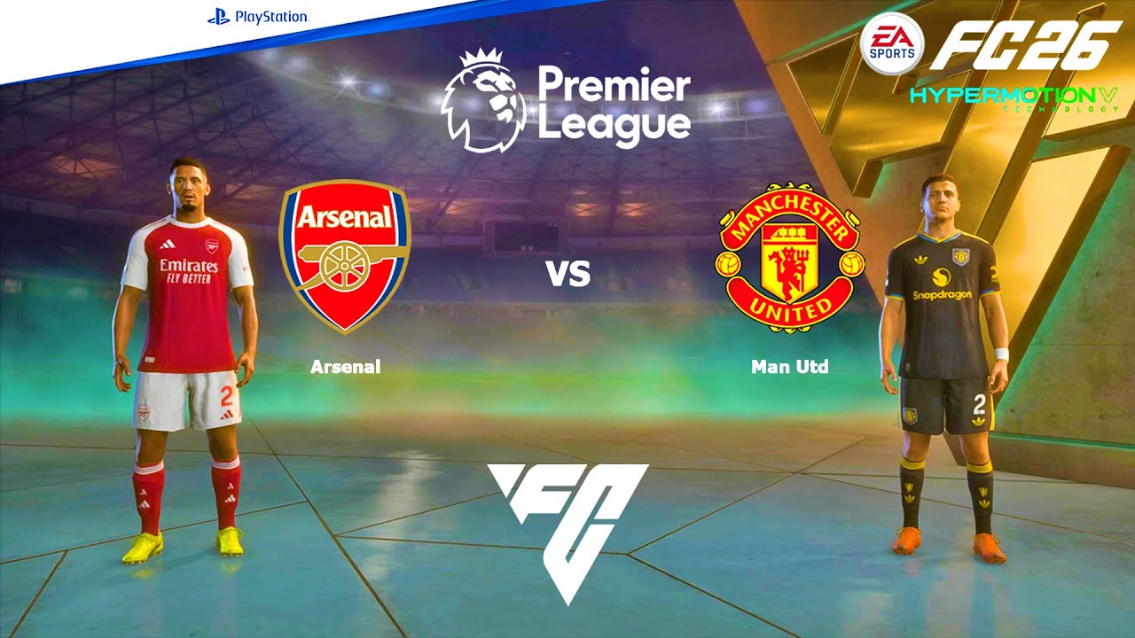 FC 26 PS4 - Arsenal vs Man United | Premier League 2025/2026