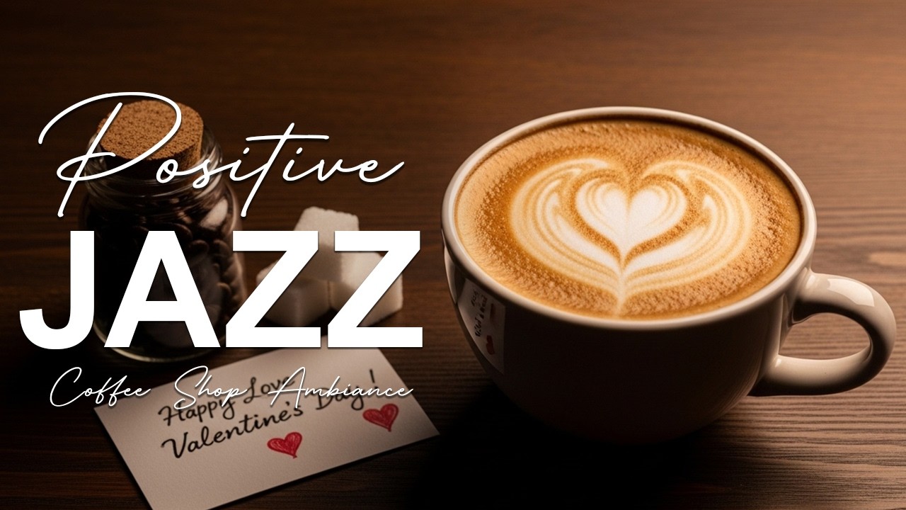Positive Jazz ☕ Coffee Shop Ambiance - Positive Bossa Nova Instrumental for Relaxing