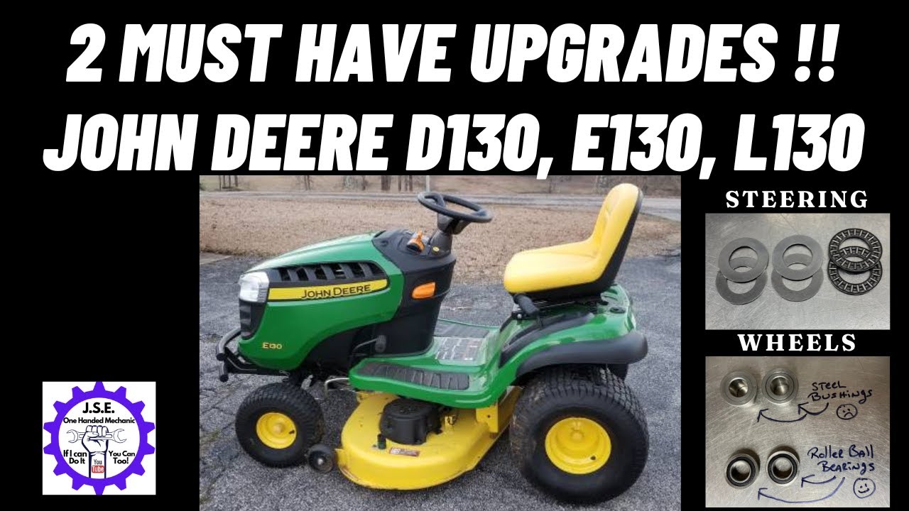 2 Must Have Upgrades John Deere Riding Lawn Tractor