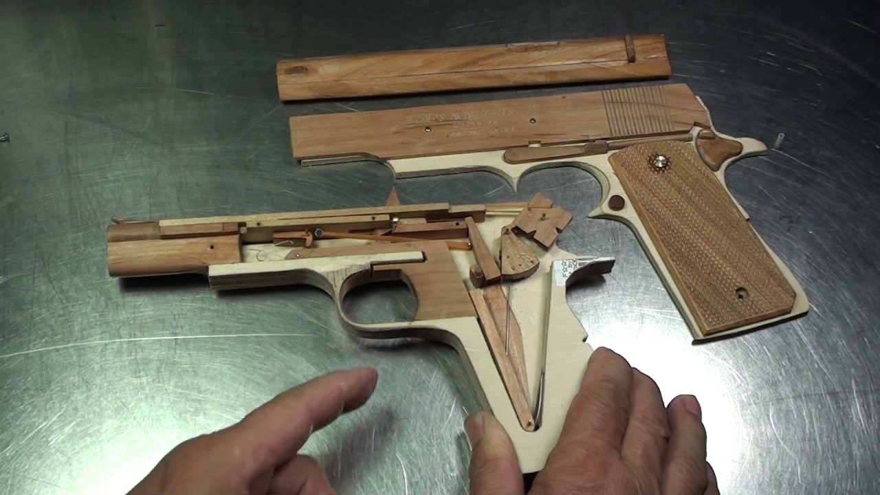 Rubber band gun  colt