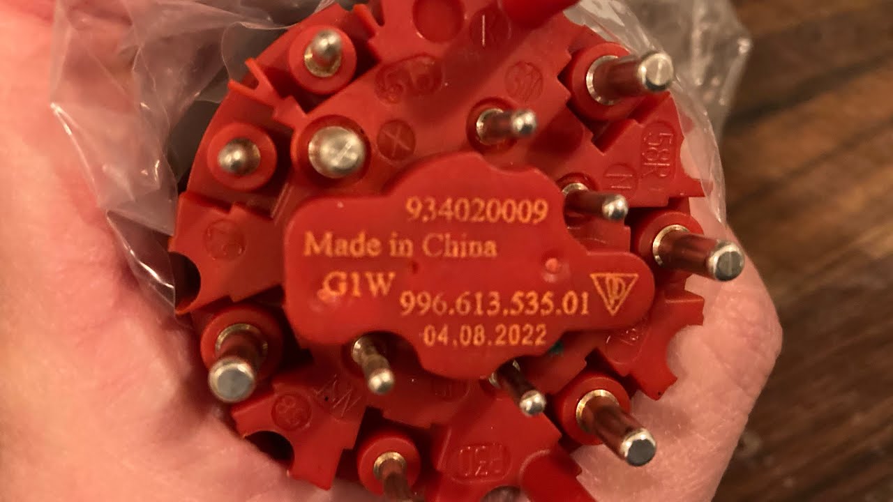 Porsche OEM Parts = Made in China?! Faulty 986 Boxster Headlight Switch