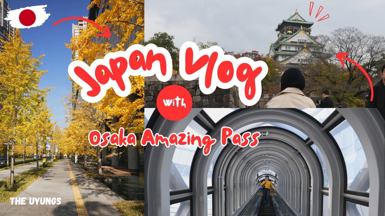 Japan Vlog - Kemana aja seharian bersama Osaka Amazing Pass?