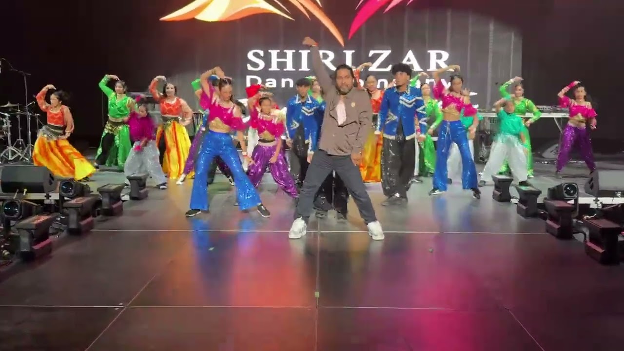 Shirlzar Dance Company performing at the  Badshah Concert Opening Act  chicago