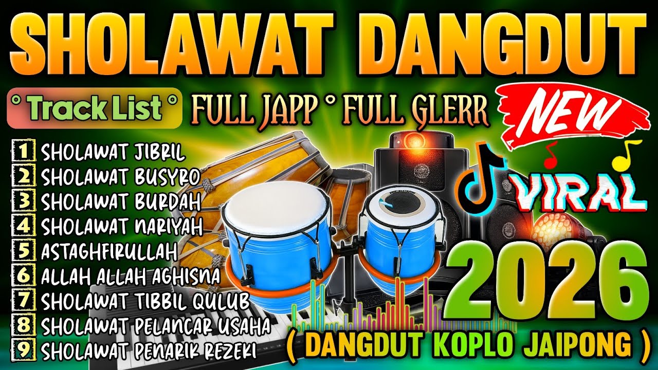 SHOLAWAT NABI TERBARU 2025 | SHOLAWAT MERDU DANGDUT KOPLO POPULER VIRAL FULL ALBUM MENYEJUKAN HATI