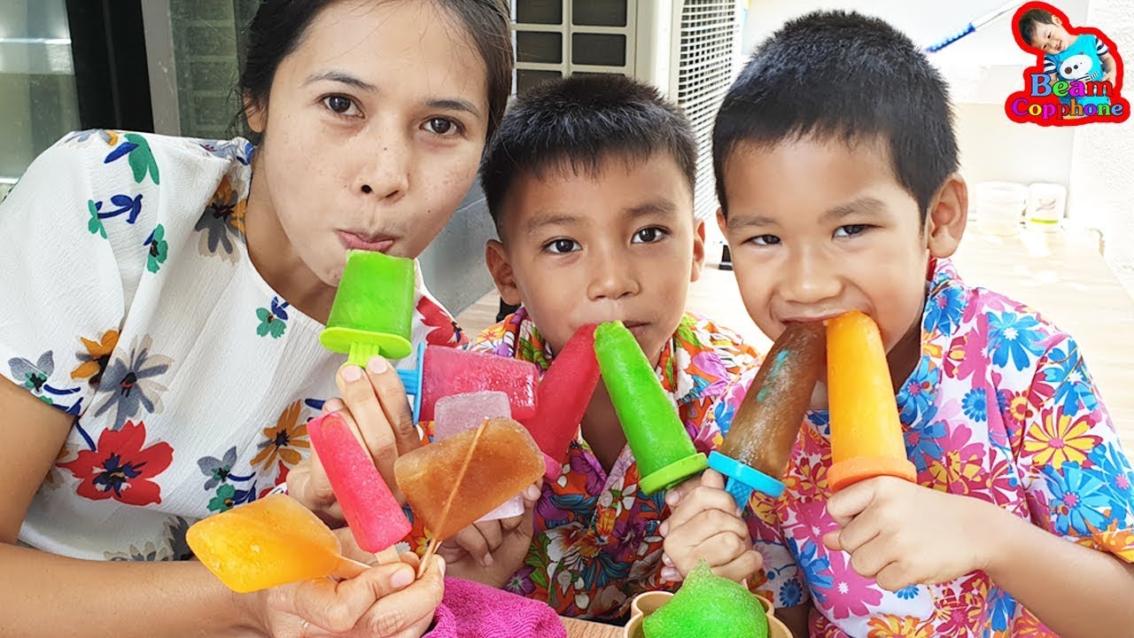 น้องบีม | อากาศร้อนมากต้องทำไอติมกิน Ice Cream