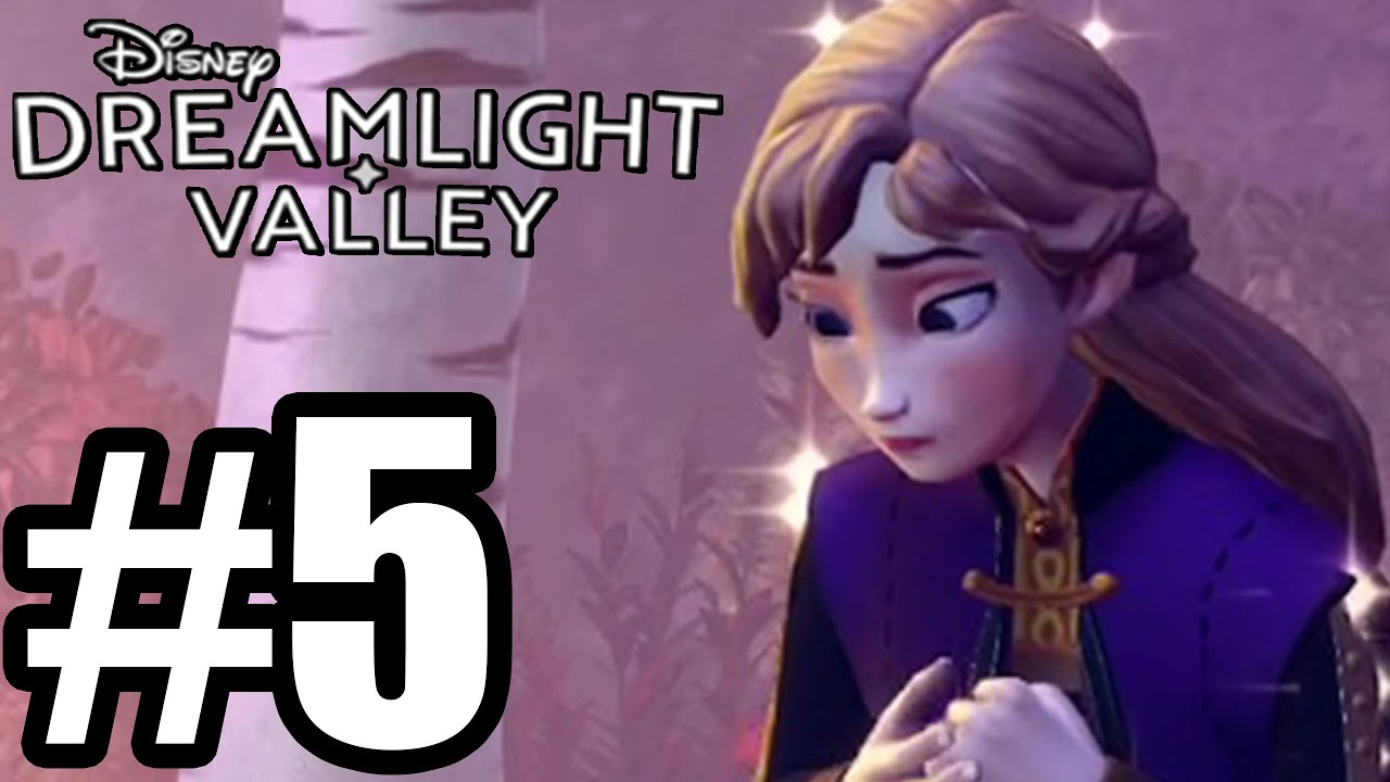 Disney Dreamlight Valley Gameplay Walkthrough Part 5 - Frozen