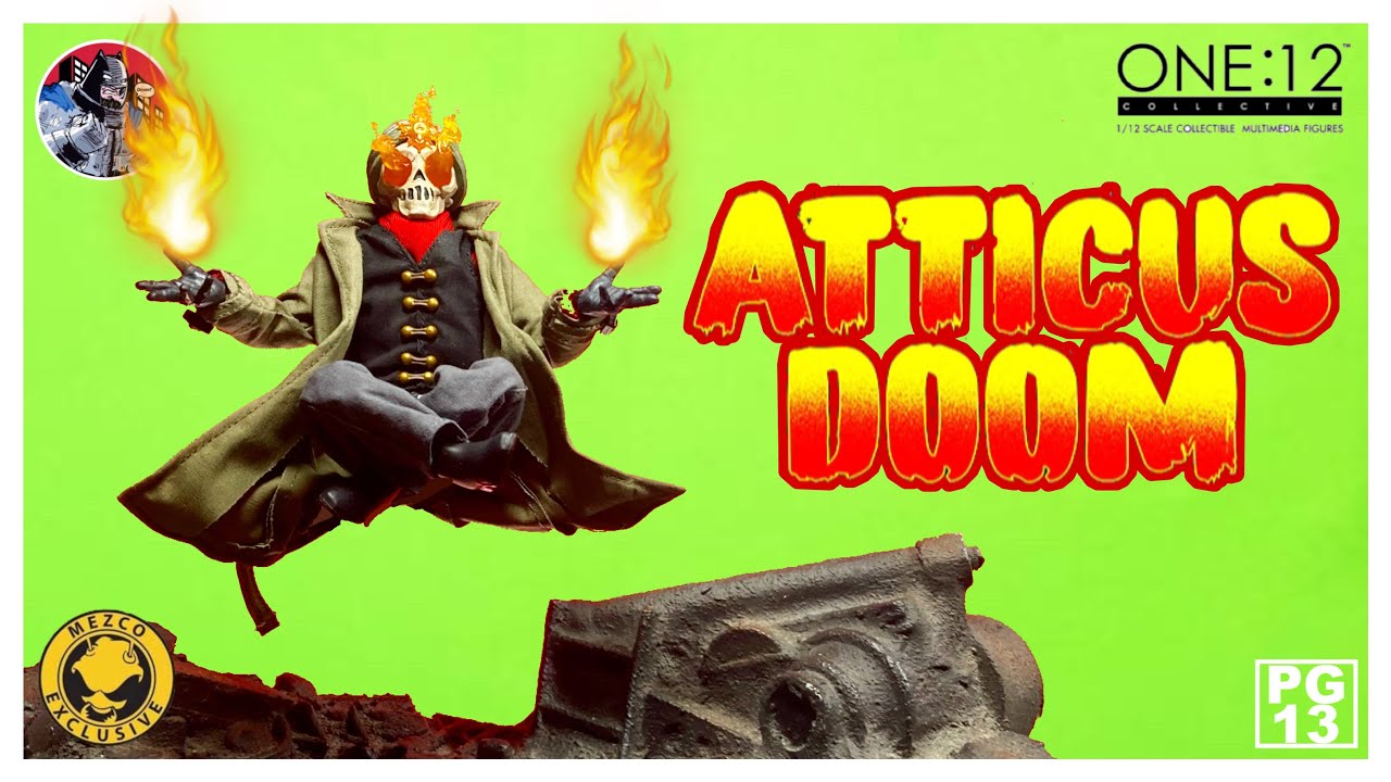 MEZCO ONE:12 Collective | ATTICUS DOOM | RUMBLE SOCIETY | Video en Español