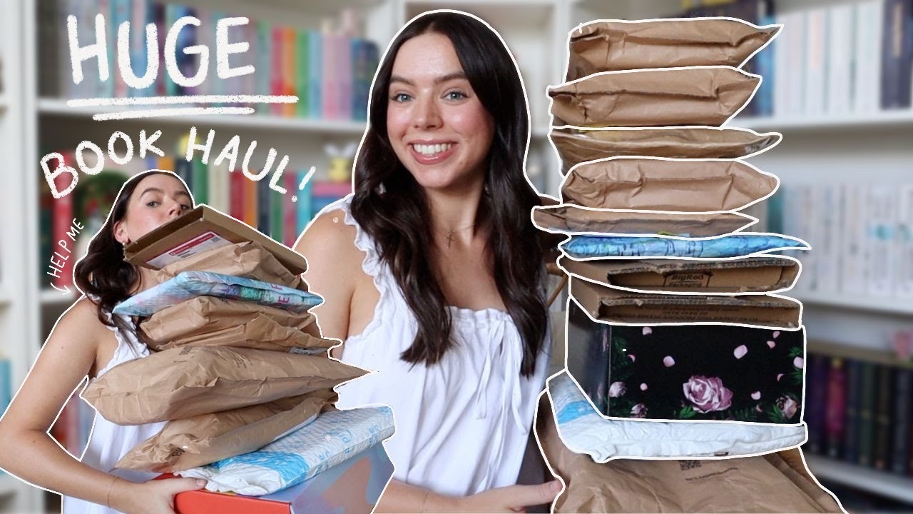 My Biggest Book Haul Yet?! 📖📦 Birthday Book Unboxing Haul! 🥳