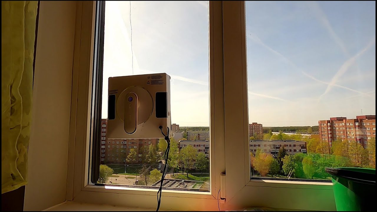 Забава или помощь. Liectroux YW509 Window Cleaning robot.