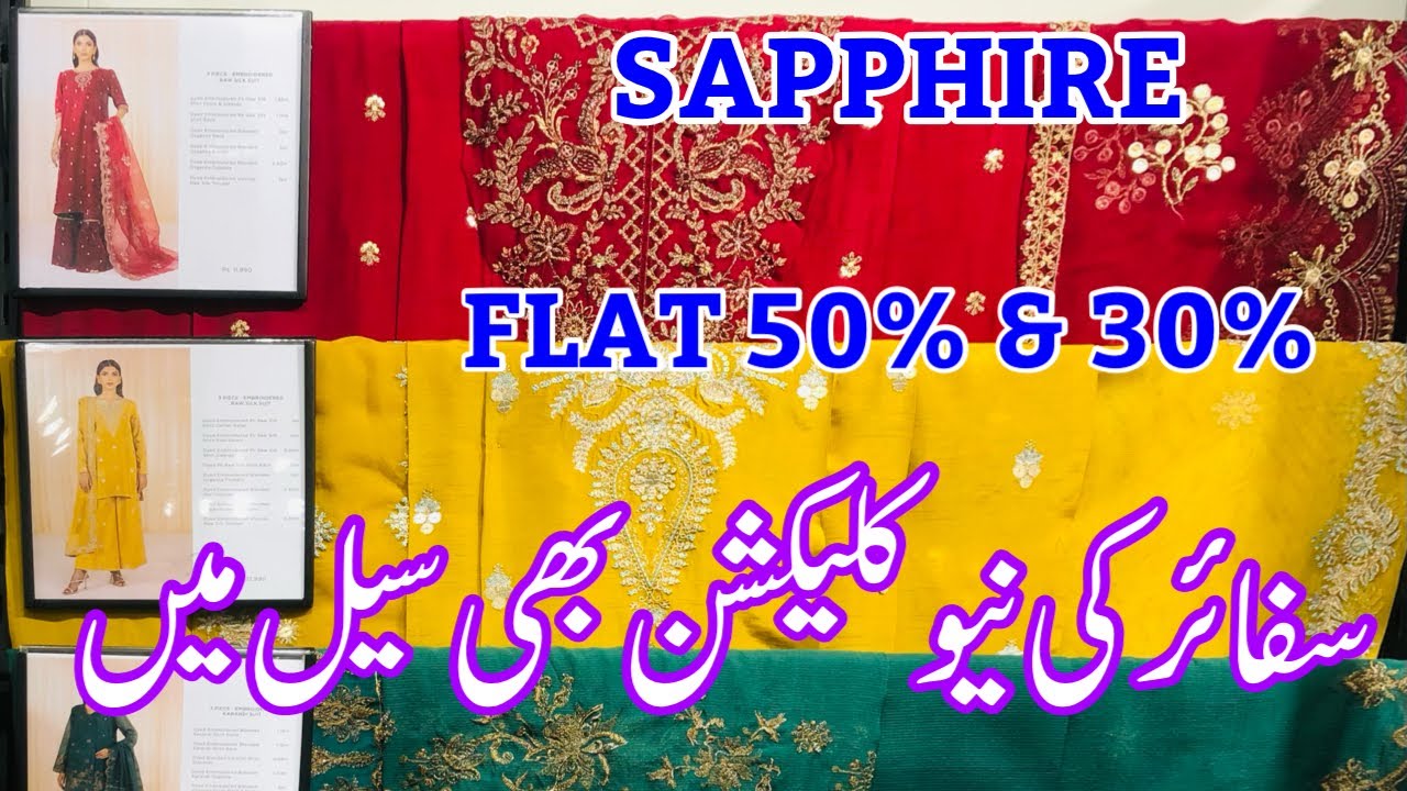 Sapphire 50% Winter Sale 2024 | Sapphire Winter Sale today