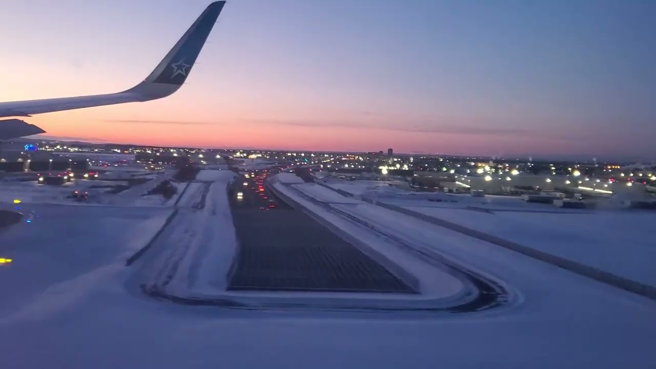 Landing @ YUL in February