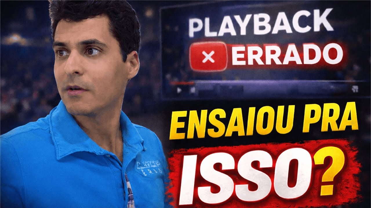 ENSAIOU SEMANA TODA… E NA HORA O PLAYBACK DÁ ERRADO. POR QUÊ? - REGENTES EXCELENTES