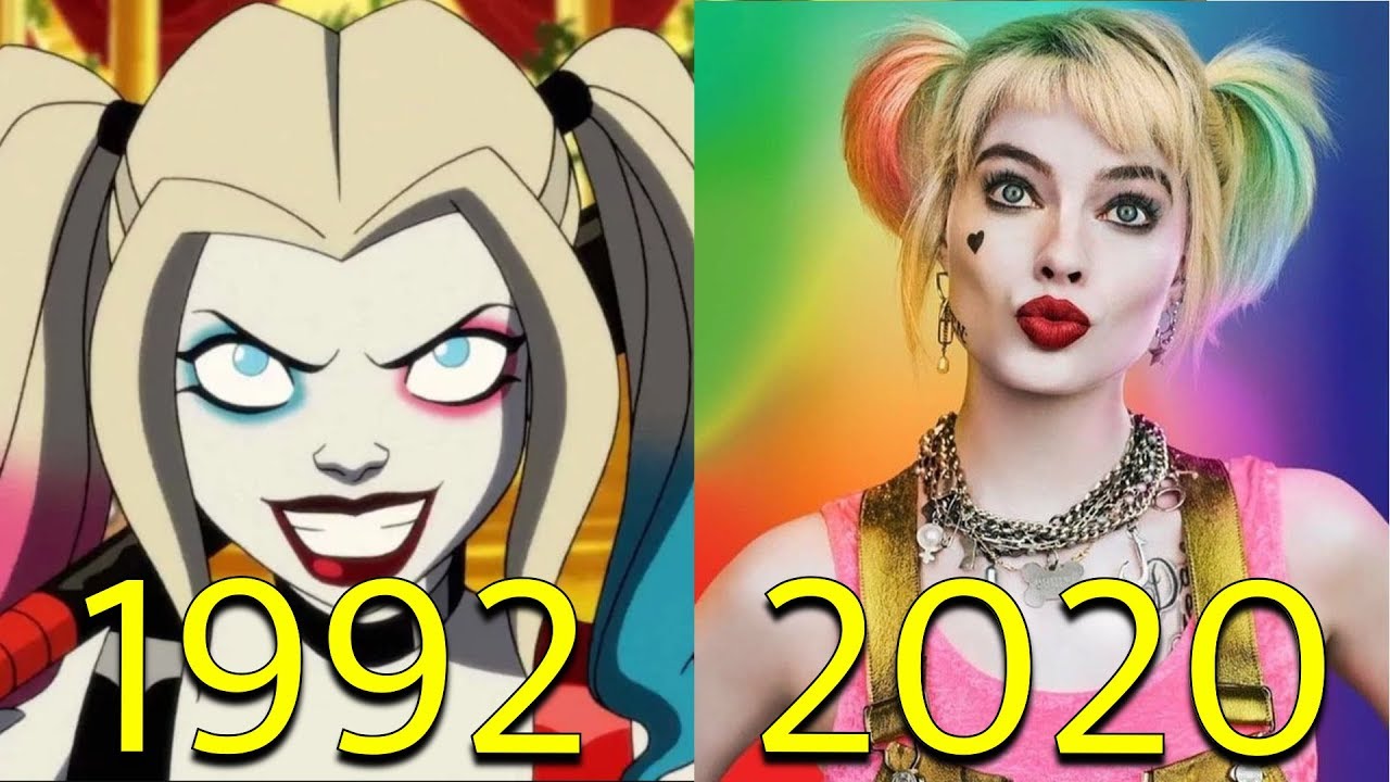Эволюция Харли Квинн в кино и мультсериалах 1992-2020