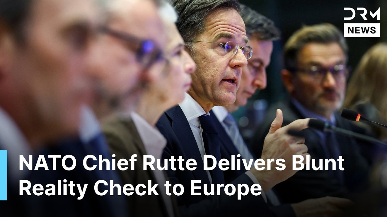 FULL: NATO Chief Rutte, Defends Trump Delivers Blunt Reality Check to EU in Explosive Address | AC1G