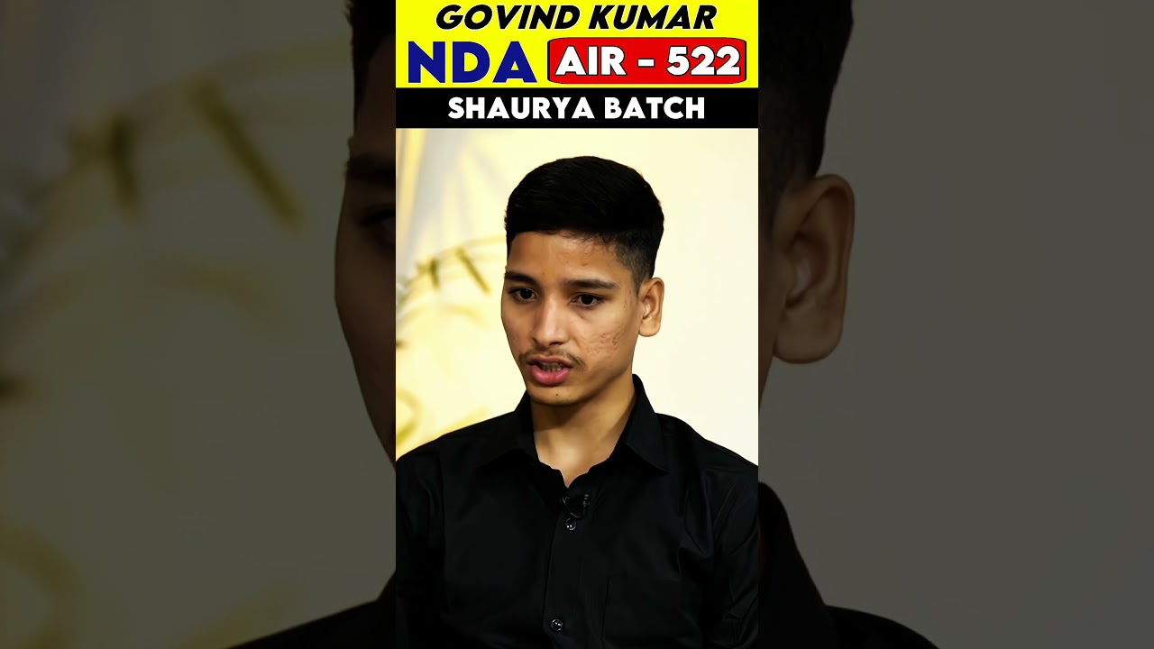 NDA Written की Preparation कैसे किया? | AIR-522 UPSC NDA-1, 2023 #PW #DefenceWallah