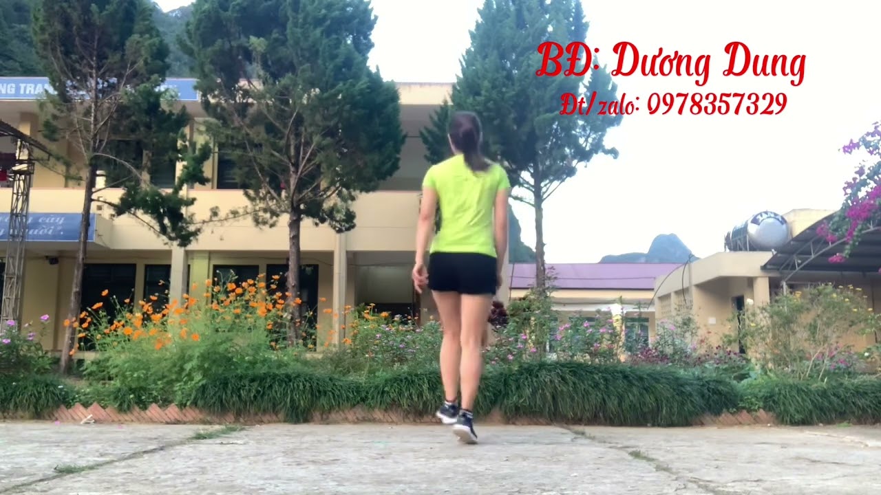“CÔ GIÁO VÙNG CAO “: bài đồng diễn 76 bước dễ tập dành cho các cô  diễn 20/11
