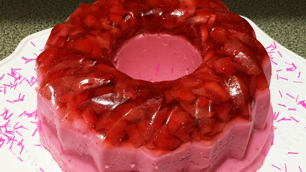 Gelatina De Fresa Riquisima .