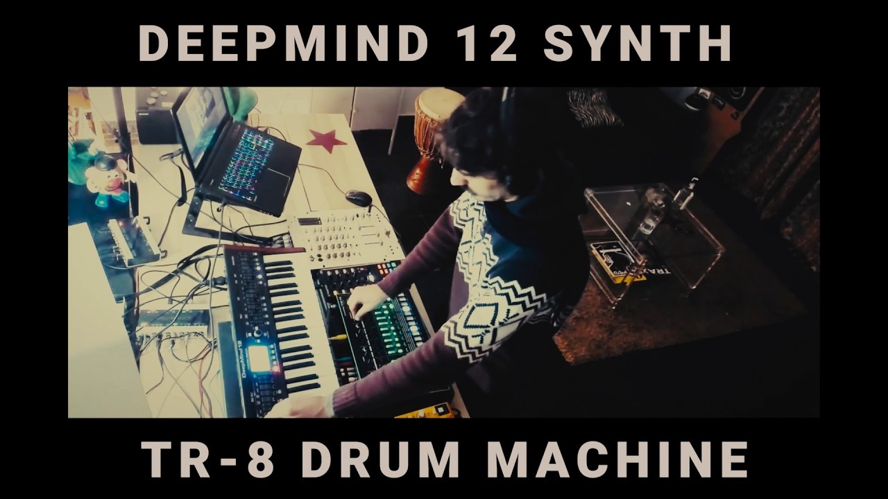 Hypnotic Techno Jam ( Roland Tr-8 | Deepmind 12)