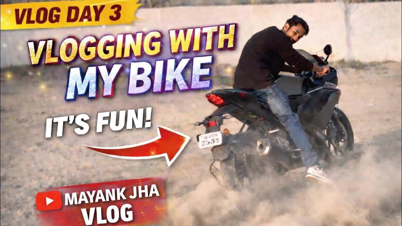 Samastipur Bihar Vlog | Bike Ride in My Hometown | Vlog Day 3 / Mayank Jha vlog