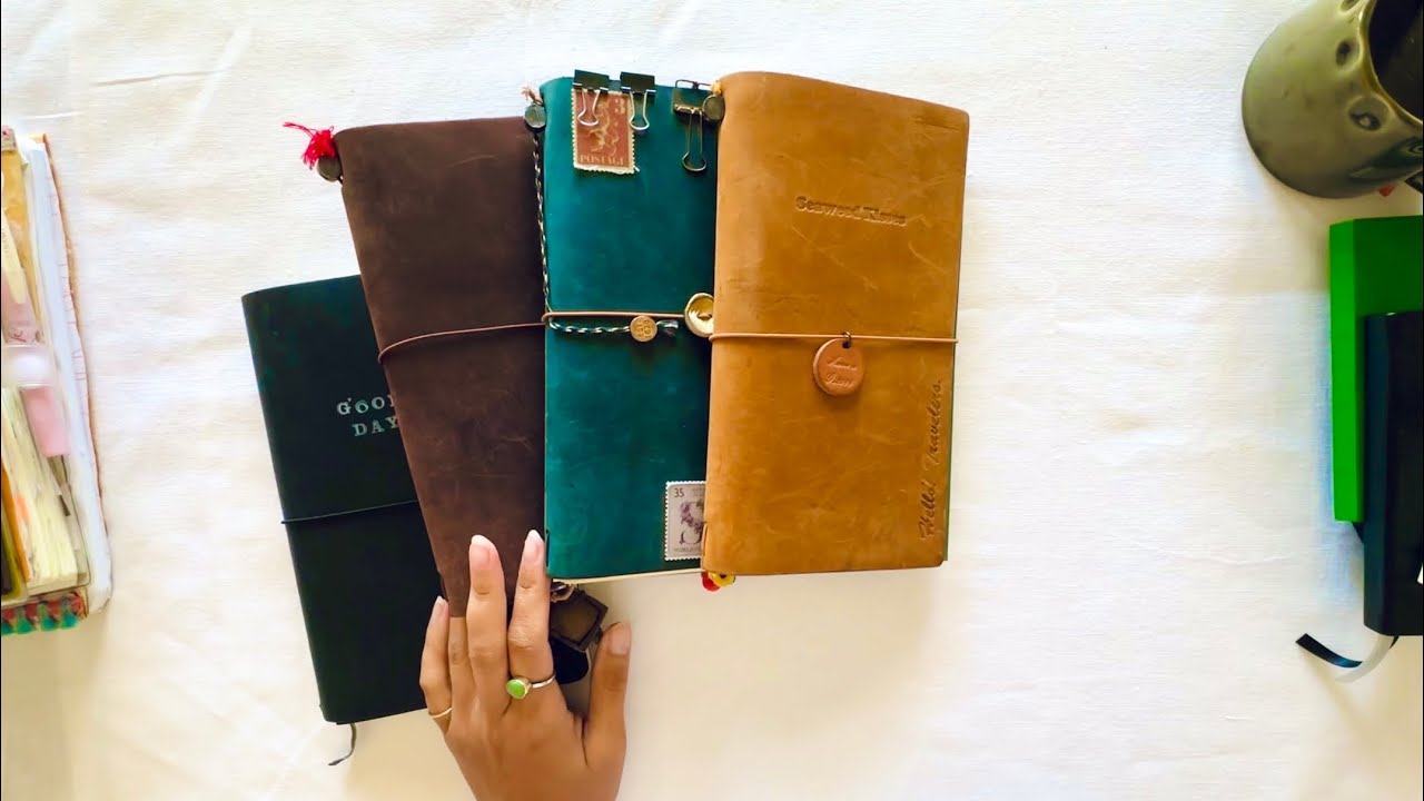 How To DIY Midori Travelers Notebook | SO EASY!