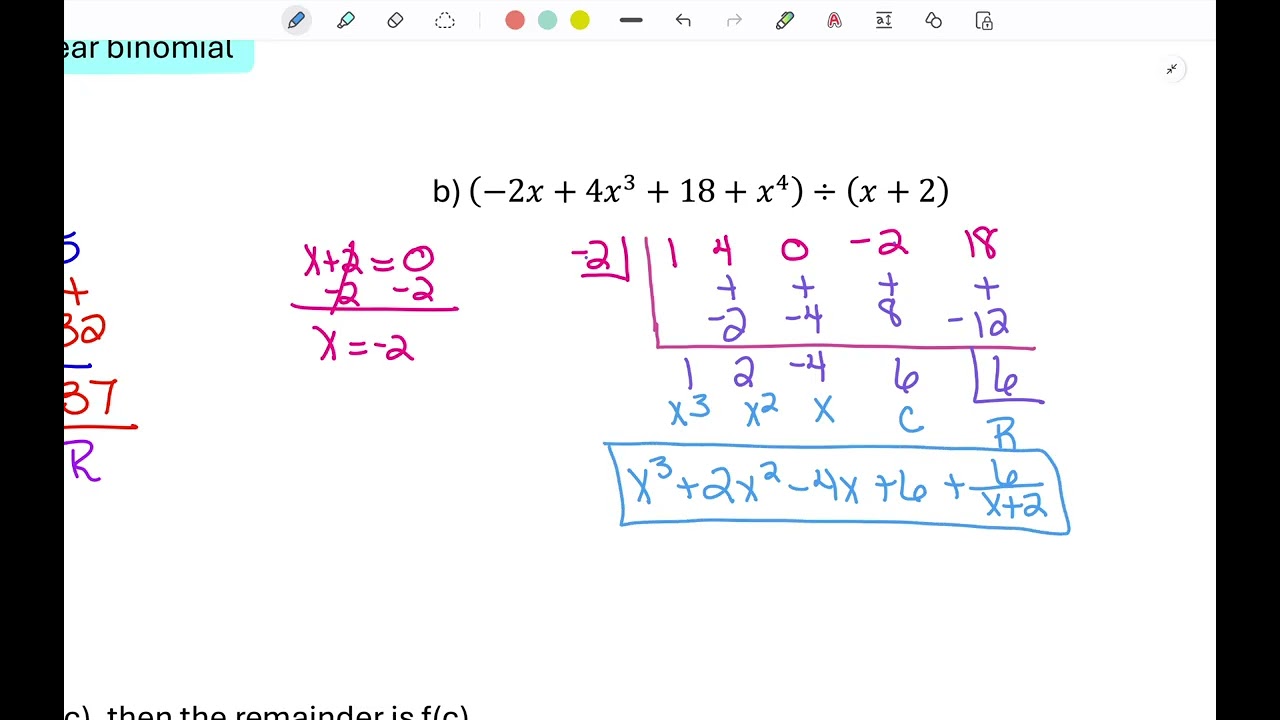 A3: U3: L3: Polynomial Division