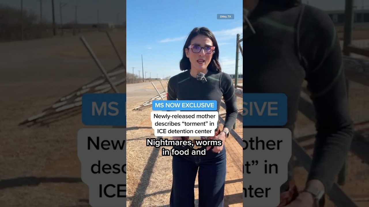 Newly-released mother describes 'torment' in ICE detention center