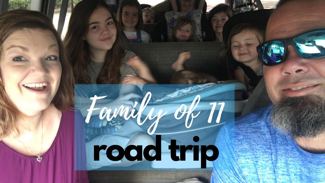 Large Family Vlog || Family of 11 Road Trip