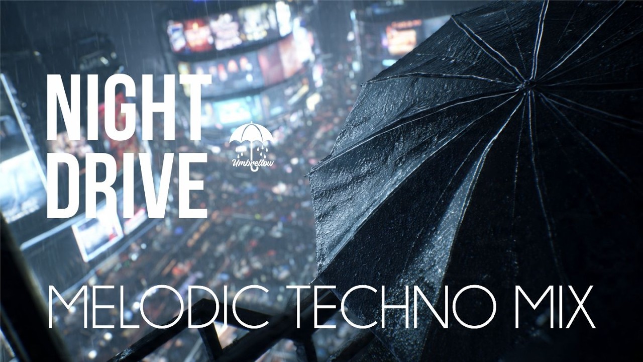 Melodic Techno Mix | Late Night Drive: Rainy City Echoes & Vocals - Anyma, Tale Of Us, Colyn #music